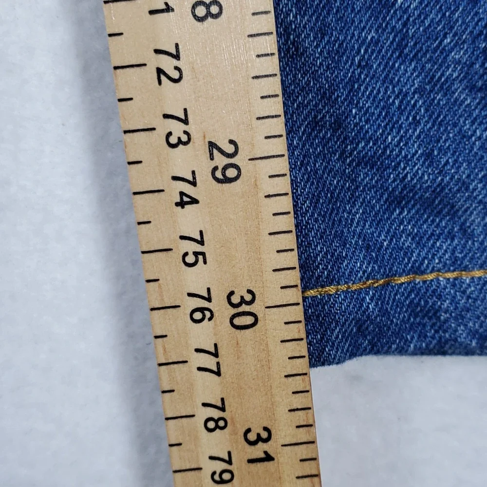 Levis 505 Regular Fit Mens Blue Denim Jeans‎ Straight Leg W38 L32 00505-4891